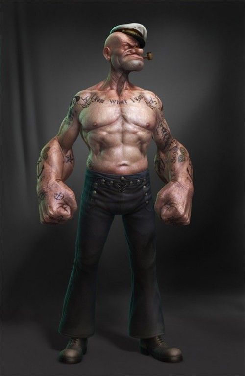 Ho...! mes amis.....Popeye....!