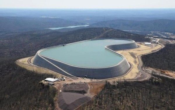 Un lac fait pour les amoureux...