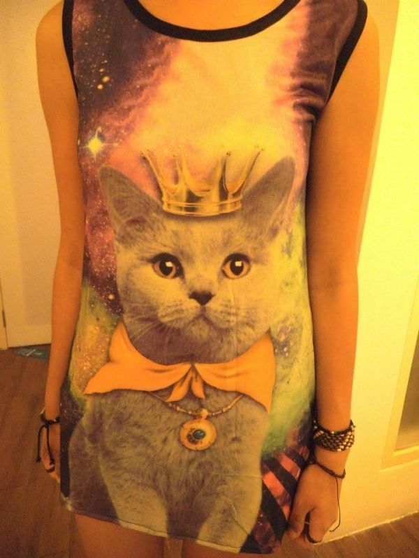 Une robe chat