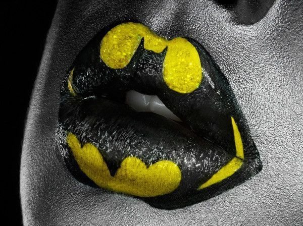 Batman lips....
