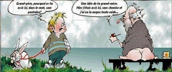 Les gamins et les grands père...