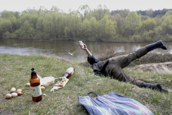 Le picnic est à la dérive...