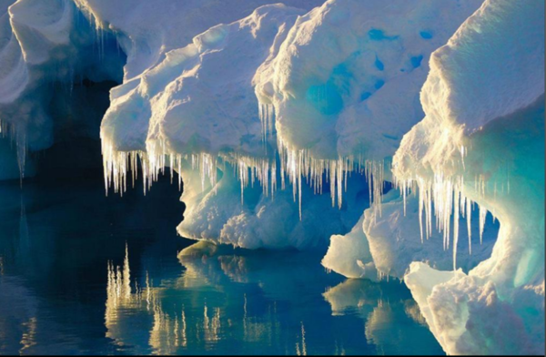 Que voyez vous dans ces glaciers...