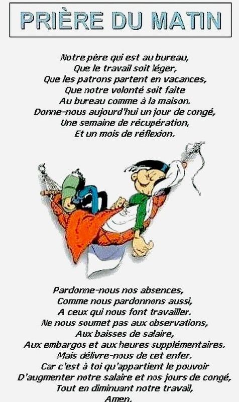 prière....matinal..hi.hi..