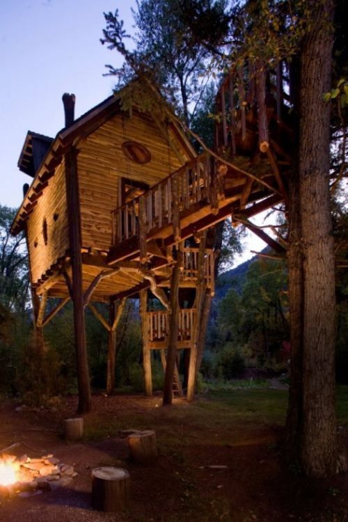 Une bel cabane...