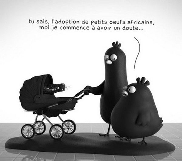 humour de poule