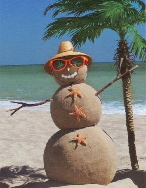 Bonhomme au chaud...