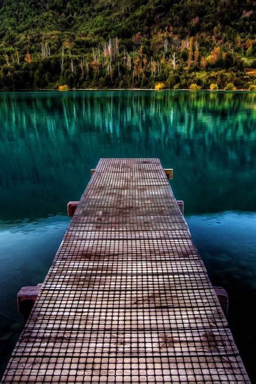 Calme sur le lac....