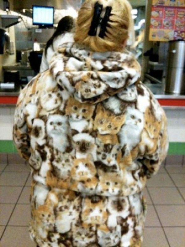 Un jolie manteau...
