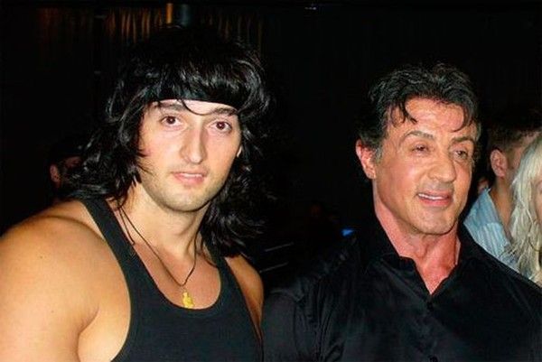 Stallone et son fils Sage