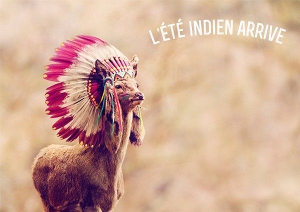 L'été...indien arrive