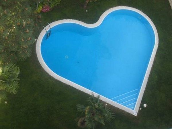 Piscine en coeur