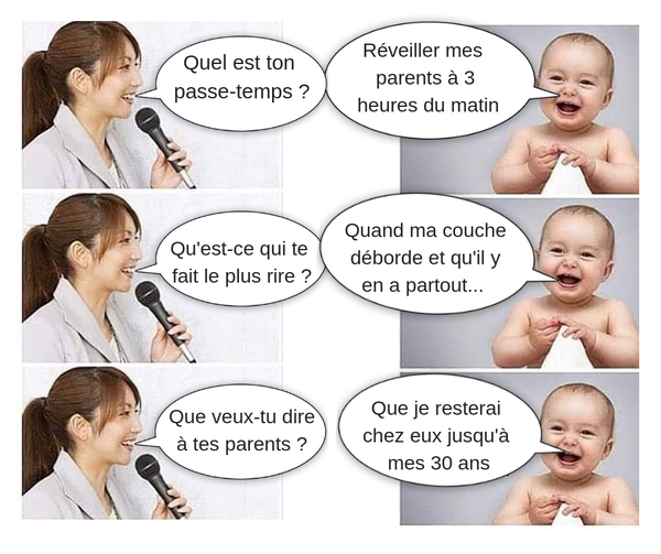 bébé...discute