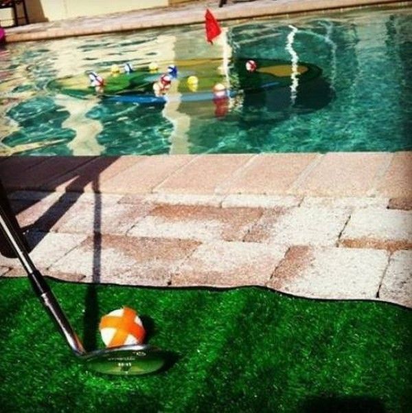 golf...de piscine