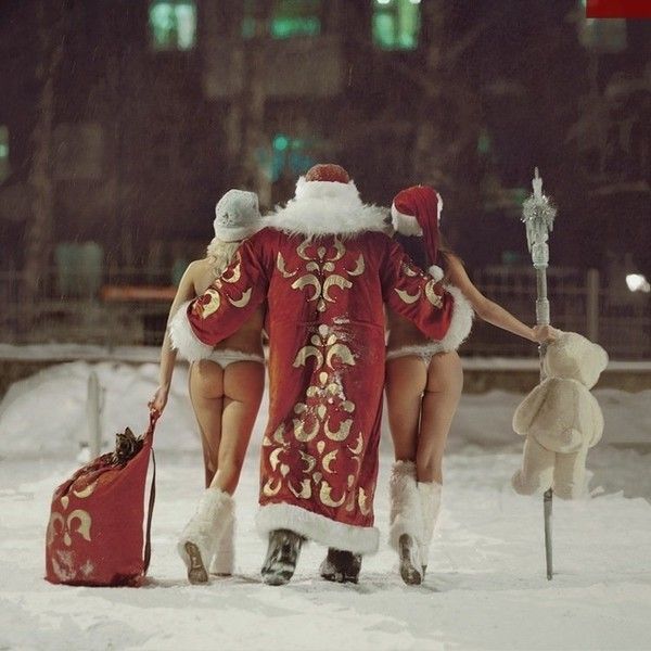 Le père noël ne...s'ennuie..pas..!