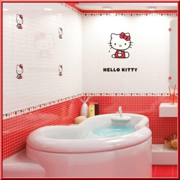 salle de bain HELLO KITTY