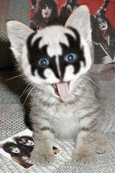 j'veux du KISS..hi.hi..