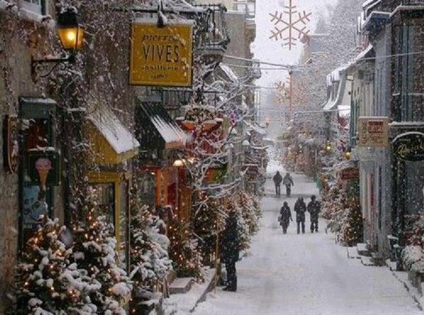 Québec...en neige