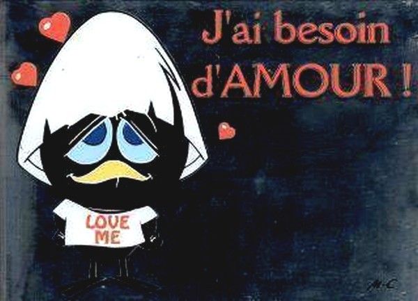 Besoin amour...