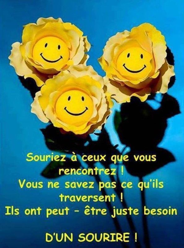 Fleur...sourire..