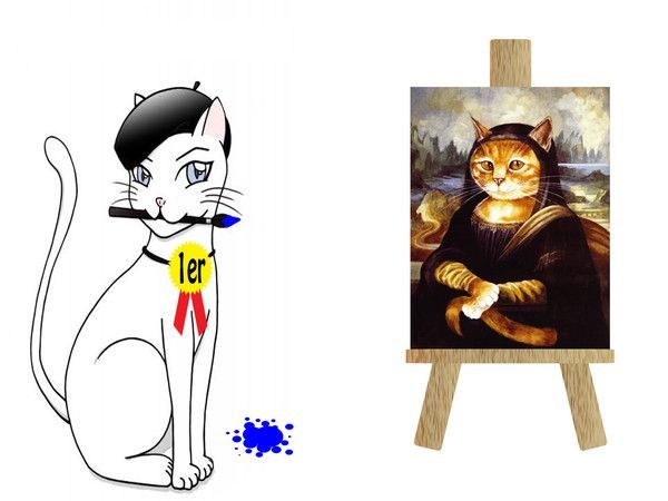 Chat picasso...hi.hi..