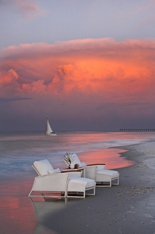 Plage des plus romantique...