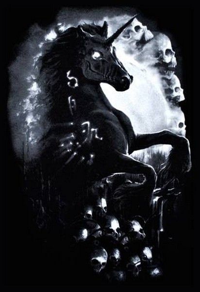 licorne noir