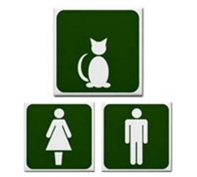 Panneaux...pour toilette....