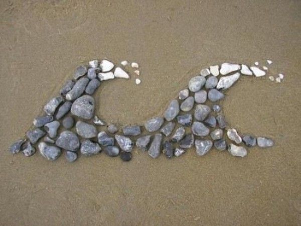 Artiste sur la plage...