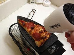 Truc pour réchauffé la pizza
